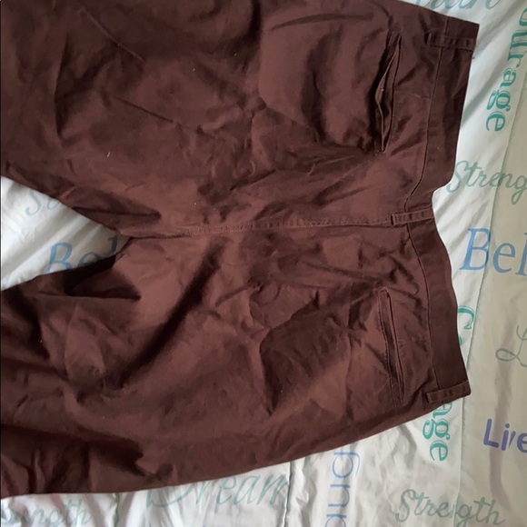 Men brown slacks - Picture 4 of 5